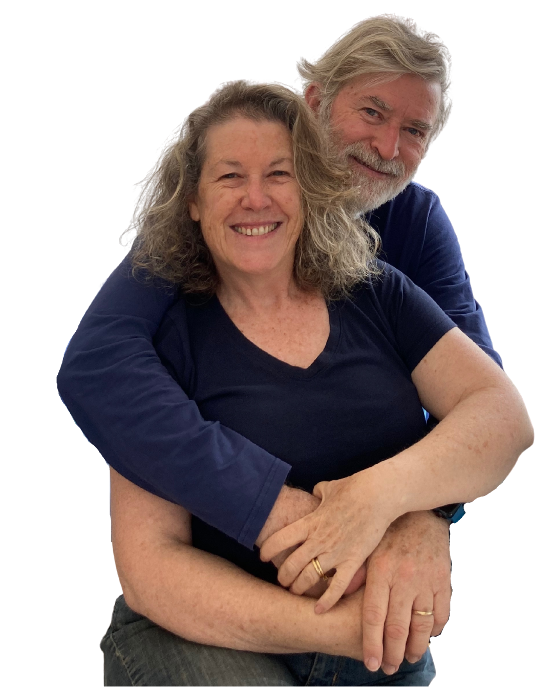 María Antonieta y David, conductores de Conexiones Doradas